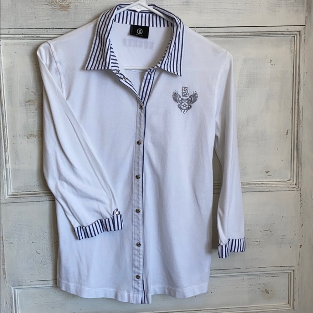 Bogner rare white top!